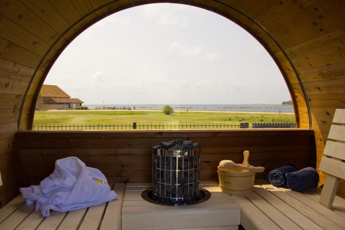 Inselblume 82 - Bungalow Am Suedstrand Mit Meerblick Burgtiefe auf Fehmarn Eksteriør bilde